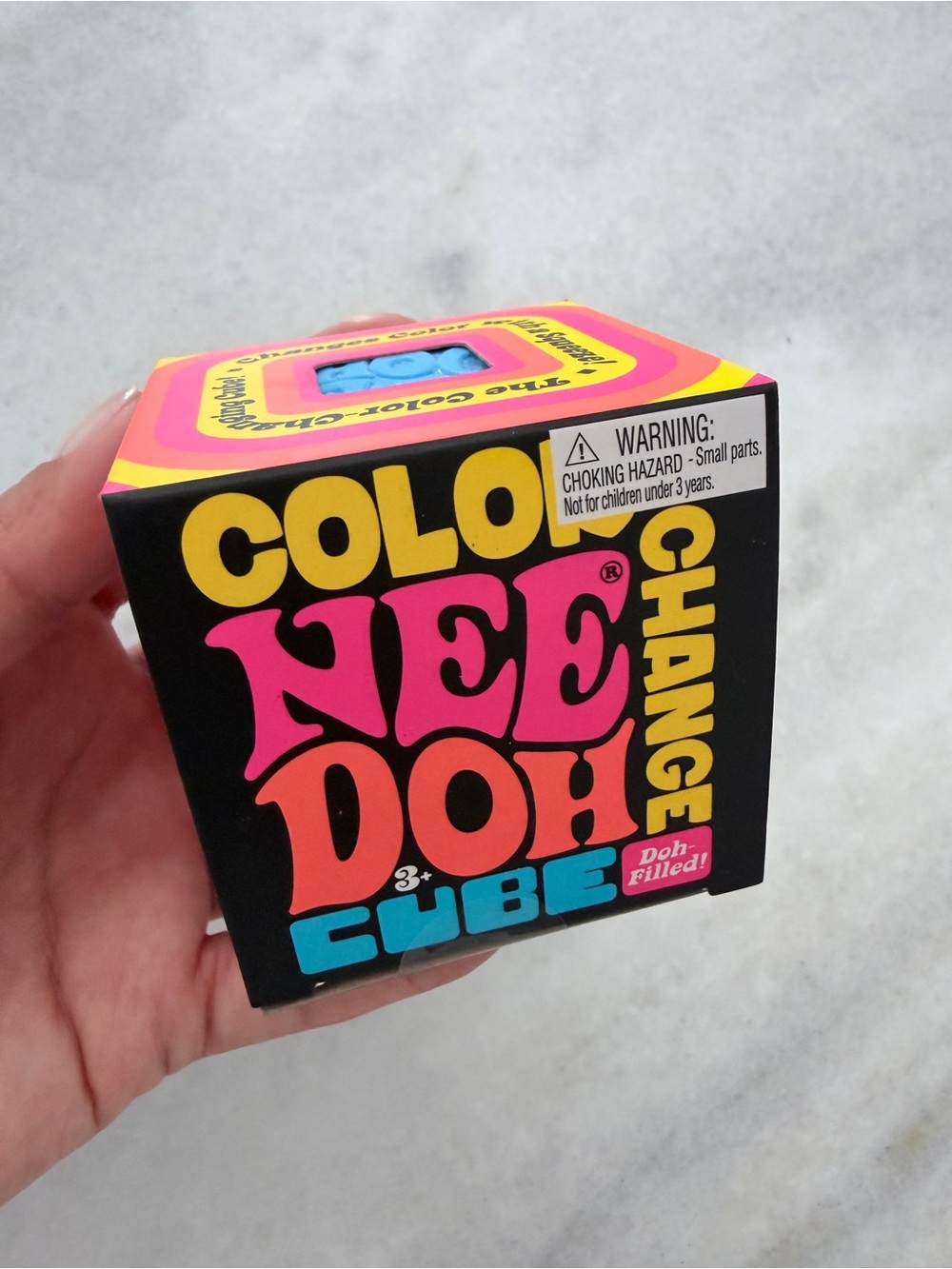 schylling-toys-needoh-color-change-cube-blue-poshmark